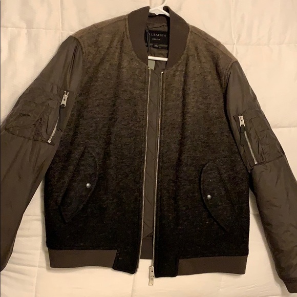 Men’s All Saints Bomber Jacket - Picture 1 of 4